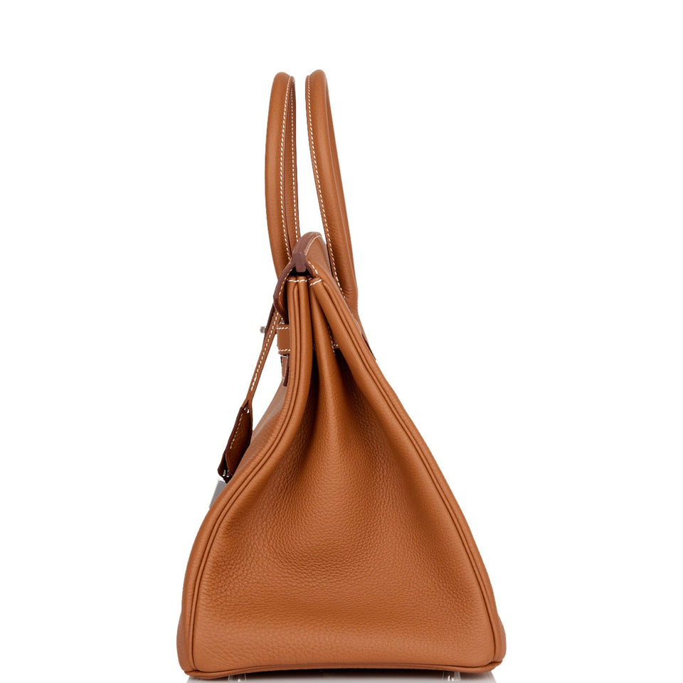 Hermes Birkin 35 Gold Togo Palladium Hardware