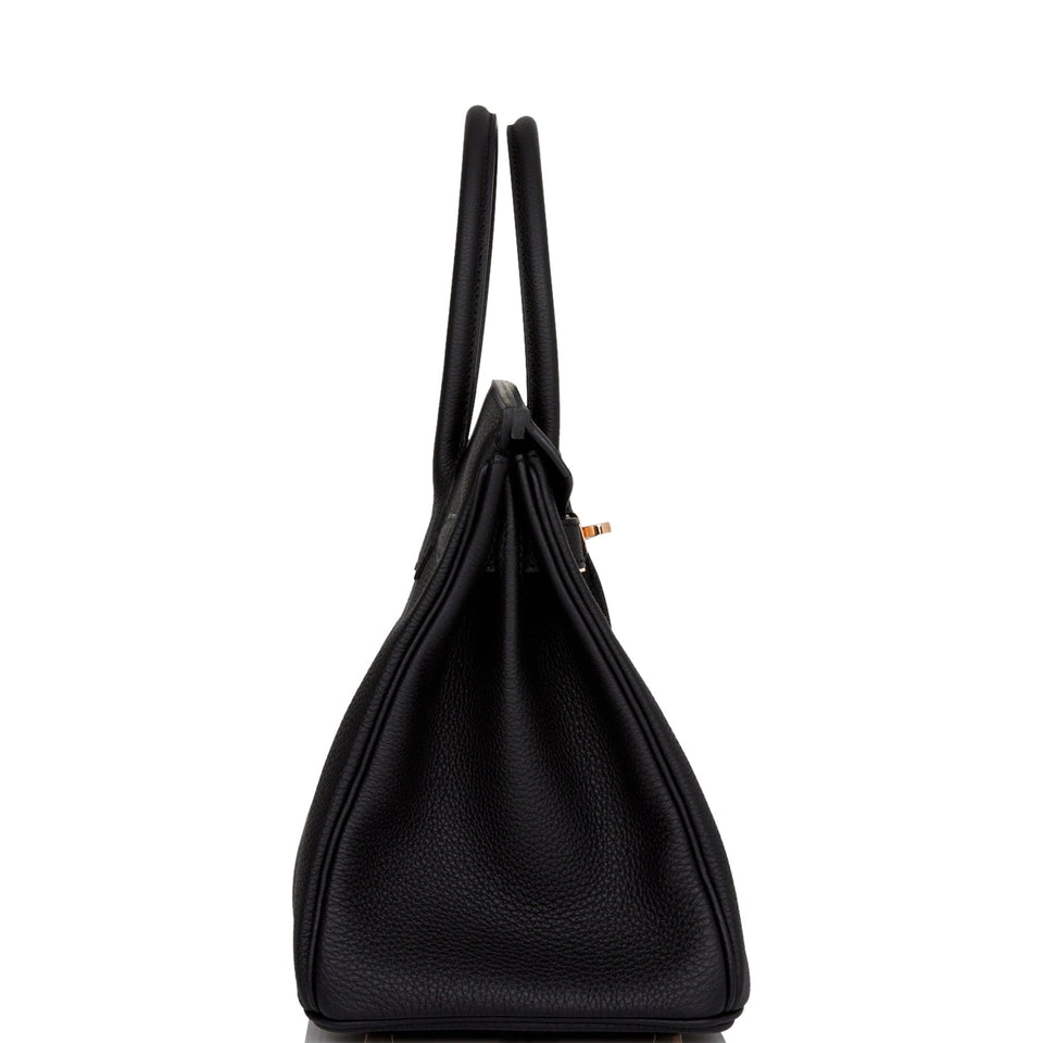 Hermes Birkin 30 Black Togo Rose Gold Hardware - Payment 2 for NN