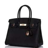 Hermes Birkin 30 Black Togo Rose Gold Hardware - Payment 2 for NN