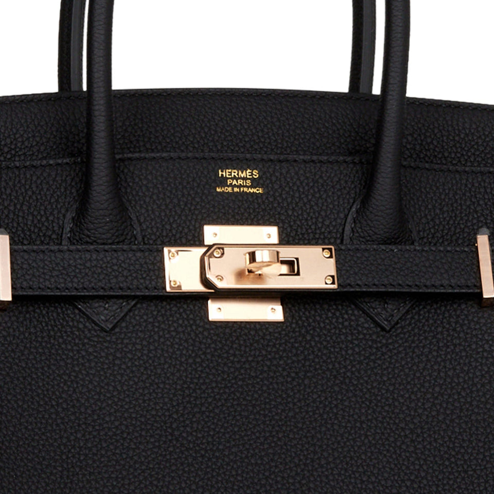 Hermes Birkin 30 Black Togo Rose Gold Hardware - Payment 2 for NN