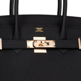 Hermes Birkin 30 Black Togo Rose Gold Hardware - Payment 2 for NN