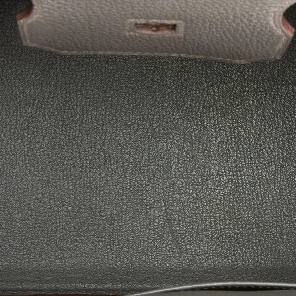 Hermes Birkin 35 Etain Togo Palladium Hardware