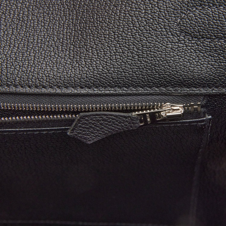 Hermes Birkin 35 Black Togo Palladium Hardware