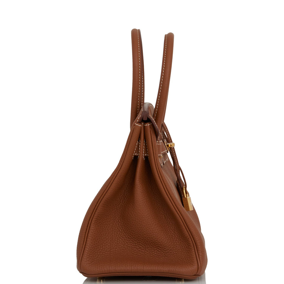 Hermes Birkin 30 Gold Togo Gold Hardware