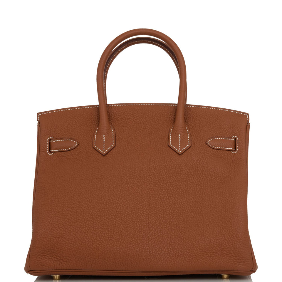 Hermes Birkin 30 Gold Togo Gold Hardware