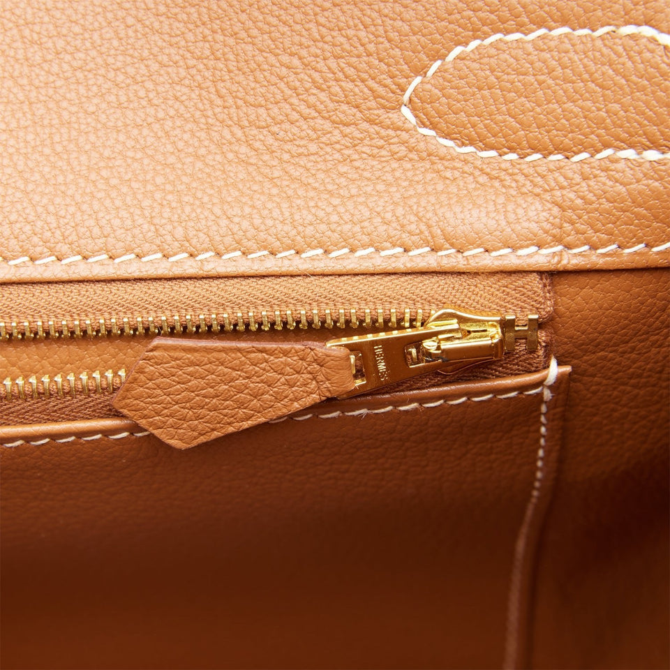 Hermes Birkin 30 Gold Togo Gold Hardware