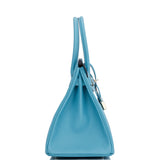 Hermes Birkin 30 Bleu du Nord Epsom Palladium Hardware