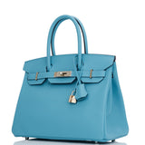 Hermes Birkin 30 Bleu du Nord Epsom Palladium Hardware