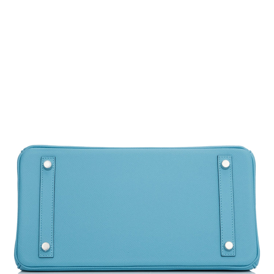 Hermes Birkin 30 Bleu du Nord Epsom Palladium Hardware