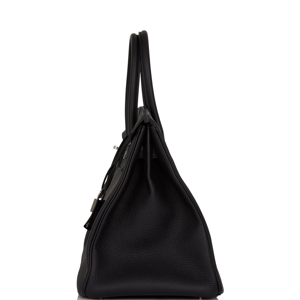 Hermes Birkin 35 Black Togo Palladium Hardware