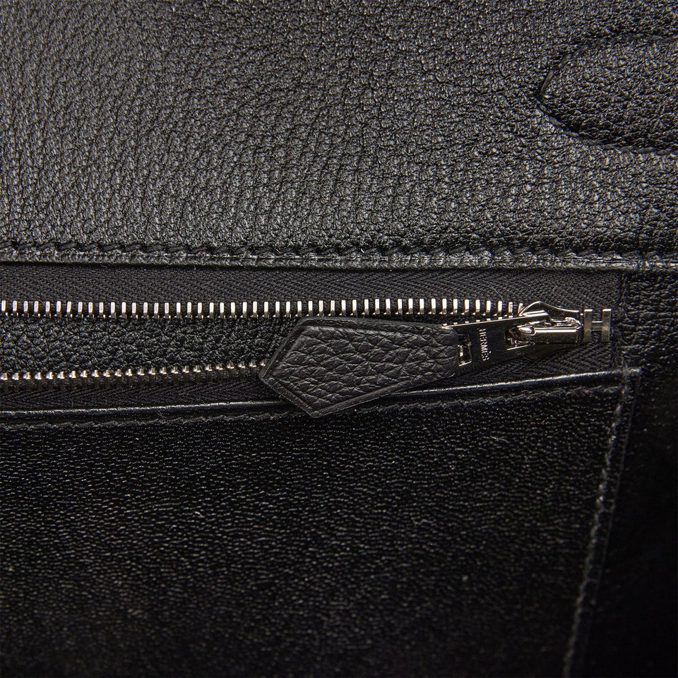 Hermes Birkin 35 Black Togo Palladium Hardware
