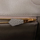 Hermes Birkin 35 Etain Togo Gold Hardware