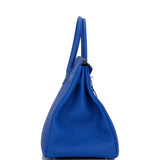 Hermes Birkin 35 Bleu Royal Togo Palladium Hardware