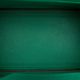 Hermes Birkin 30 Vert Jade Epsom Gold Hardware