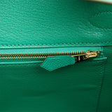 Hermes Birkin 30 Vert Jade Epsom Gold Hardware