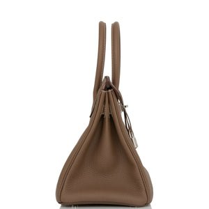 Hermes Birkin 30 Etoupe Togo Palladium Hardware