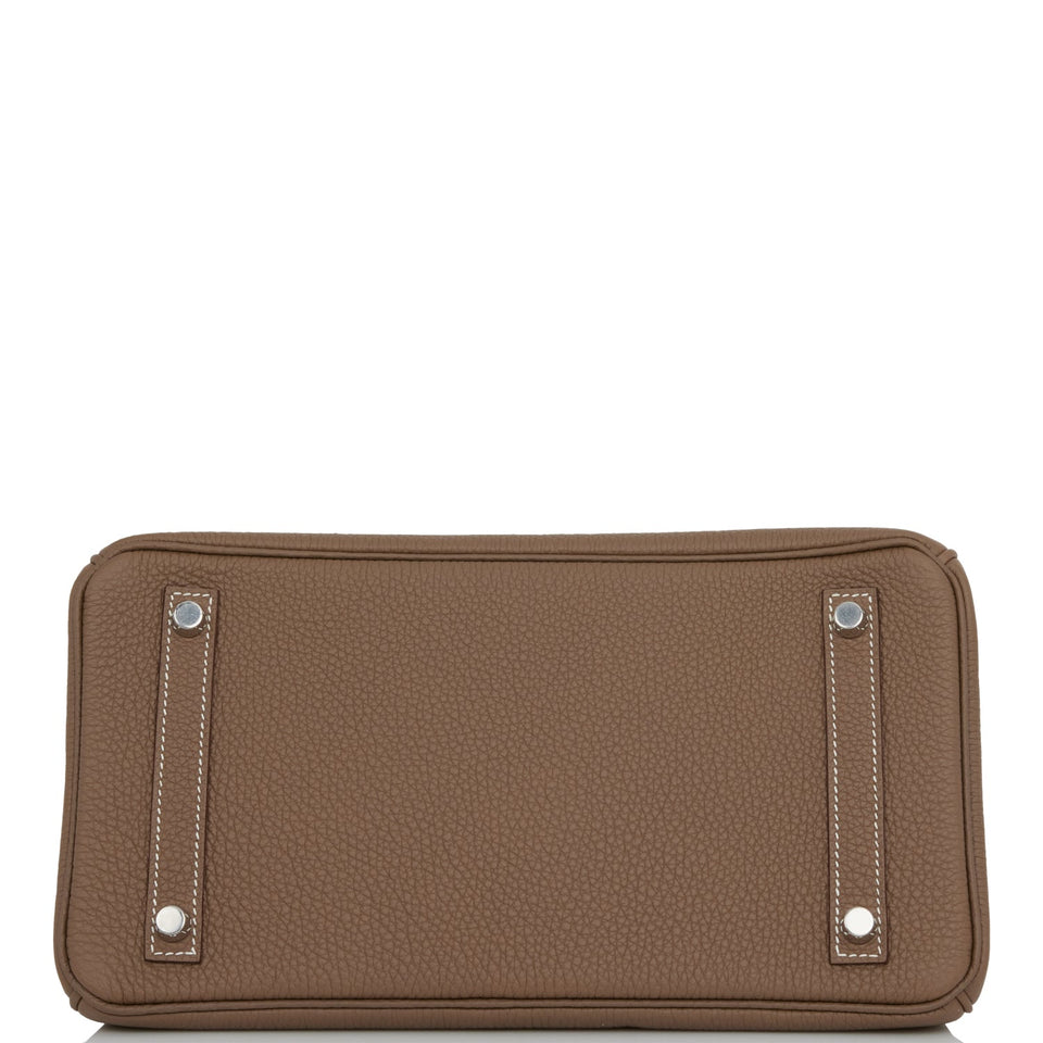 Hermes Birkin 30 Etoupe Togo Palladium Hardware