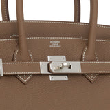 Hermes Birkin 30 Etoupe Togo Palladium Hardware