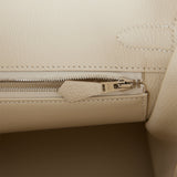 Hermes Birkin 30 Craie Togo Palladium Hardware