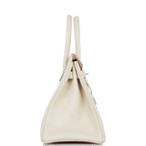 Hermes Birkin 30 Craie Togo Palladium Hardware