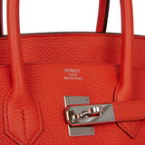 Hermes Birkin 35 Capucine Togo Palladium Hardware