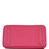 Hermes Birkin 35 Rose Tyrien Epsom Palladium Hardware