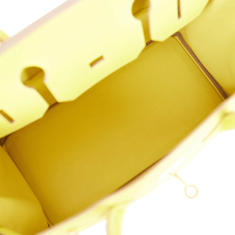 Hermes Birkin 30 Lime Epsom Gold Hardware