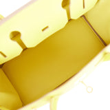 Hermes Birkin 30 Lime Epsom Gold Hardware