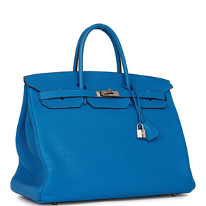 Hermes Birkin 40 Mykonos Togo Palladium Hardware