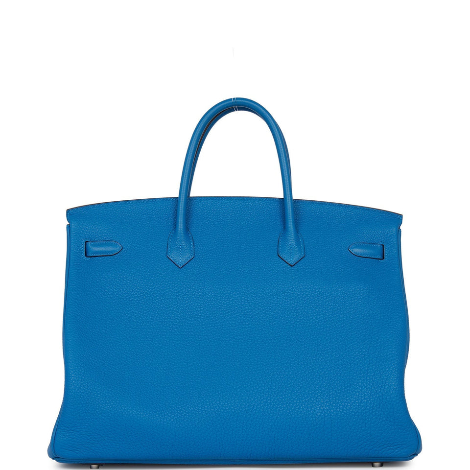 Hermes Birkin 40 Mykonos Togo Palladium Hardware