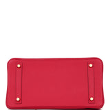 Hermes Birkin 30 Rose Extreme Epsom Gold Hardware