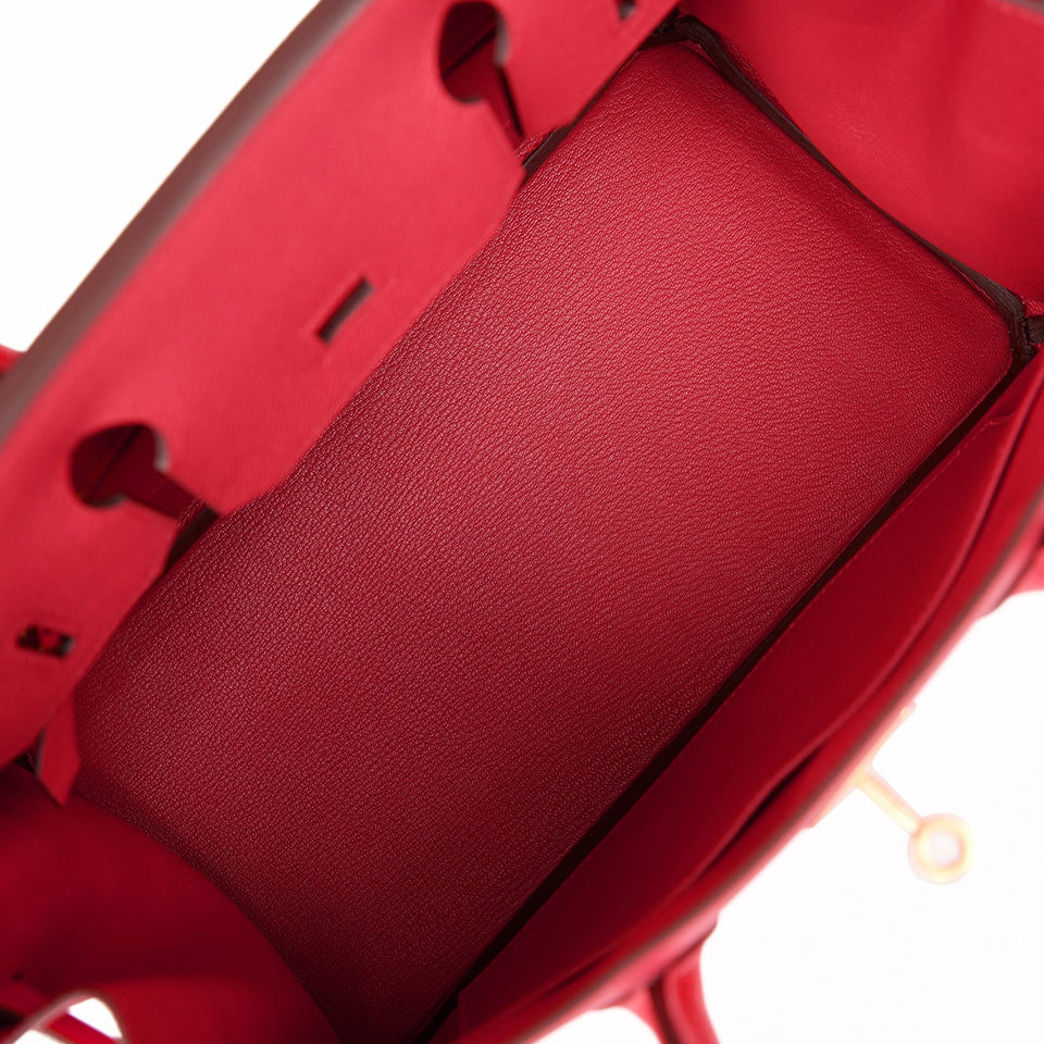 Hermes Birkin 30 Rose Extreme Epsom Gold Hardware