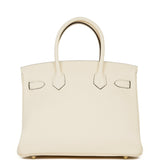 Hermes Birkin 30 Nata Clemence Gold Hardware