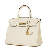Hermes Birkin 30 Nata Clemence Gold Hardware
