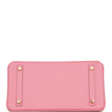 Hermes Birkin 30 Rose Confetti Epsom Gold Hardware