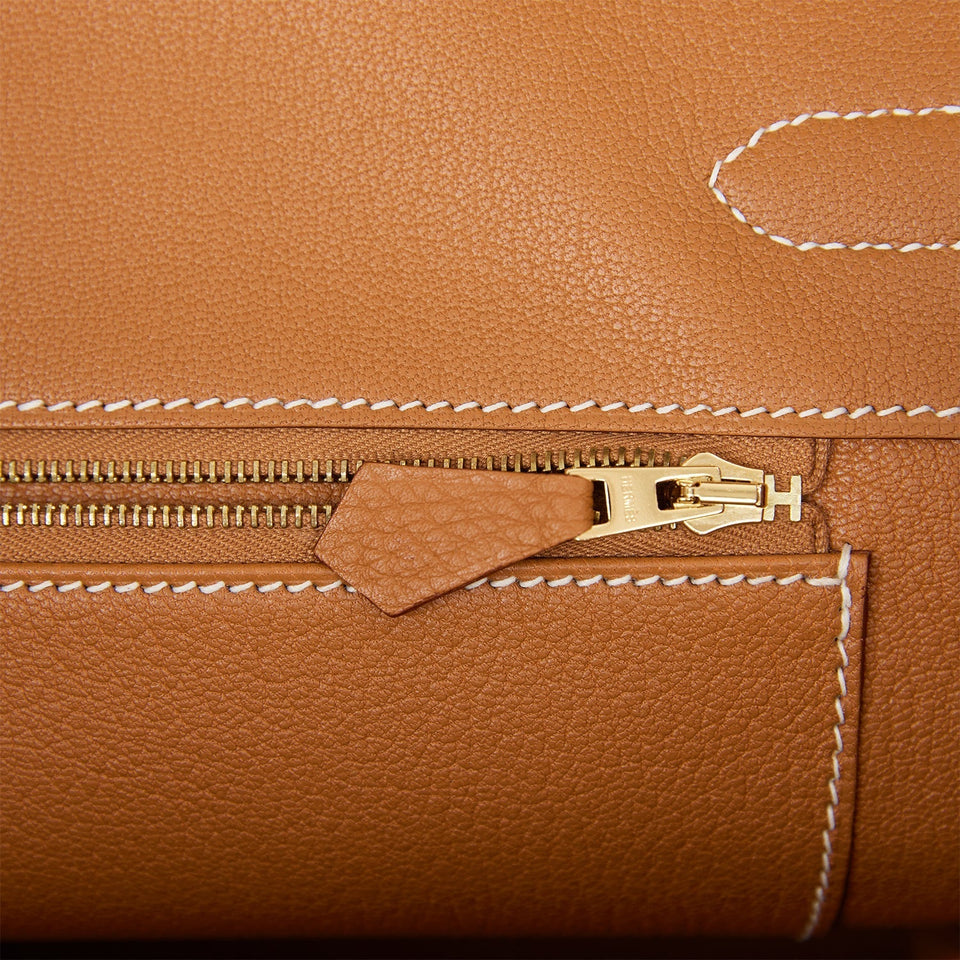 Hermes Birkin 35 Gold Togo Gold Hardware