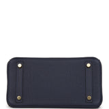Hermes Birkin 25 Bleu Nuit Togo Gold Hardware