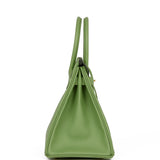 Hermes Birkin 30 Vert Criquet Epsom Gold Hardware