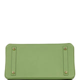 Hermes Birkin 30 Vert Criquet Epsom Gold Hardware