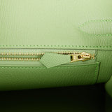 Hermes Birkin 30 Vert Criquet Epsom Gold Hardware