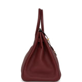 Hermes Birkin 35 Rouge H Togo Gold Hardware Deposit