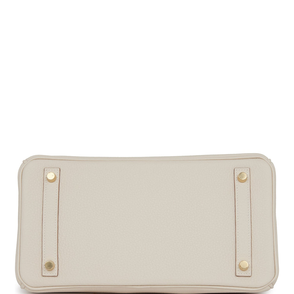 Hermes Birkin 30 Craie Togo Gold Hardware for DM