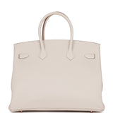 Hermes Birkin 35 Craie Togo Rose Gold Hardware - Payment 1 of 3