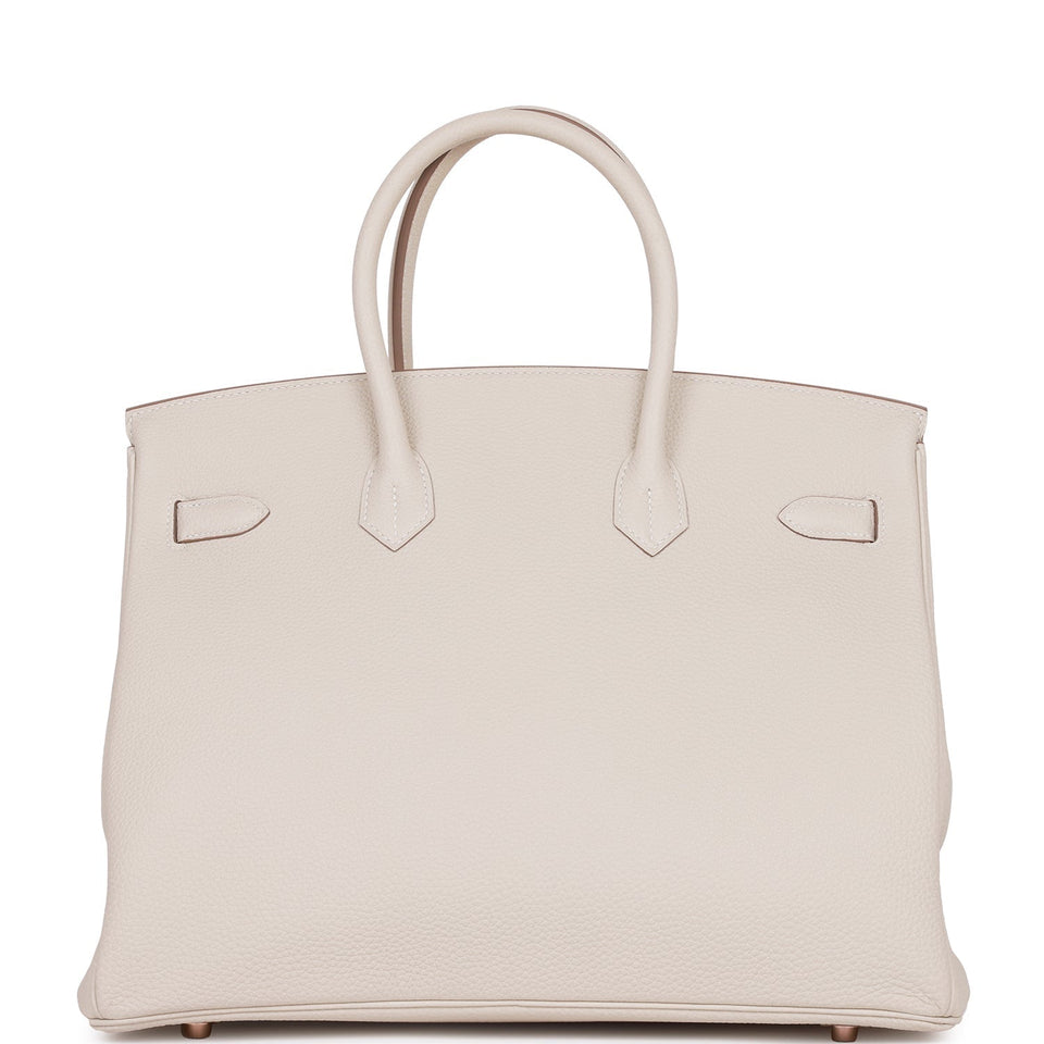 Hermes Birkin 35 Craie Togo Rose Gold Hardware - Payment 1