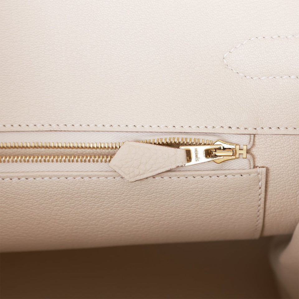 Hermes Birkin 35 Craie Togo Rose Gold Hardware - Payment 1