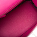 Hermes Birkin 25 Rose Scheherazade Matte Alligator Palladium Hardware