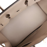Hermes Birkin 35 Gris Tourterelle Togo Gold Hardware