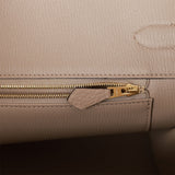 Hermes Birkin 35 Gris Tourterelle Togo Gold Hardware