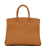 Hermes Birkin 30 Gold Epsom Gold Hardware