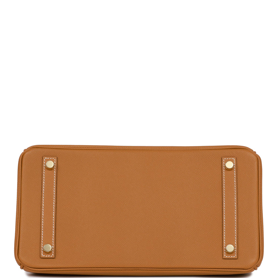 Hermes Birkin 30 Gold Epsom Gold Hardware